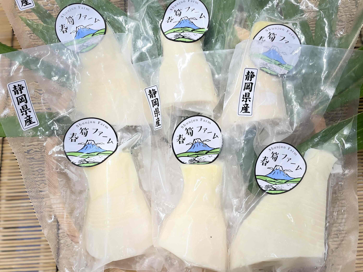 筍農家が作る！『静岡市産』筍水煮パック100g×8p：静岡県産の