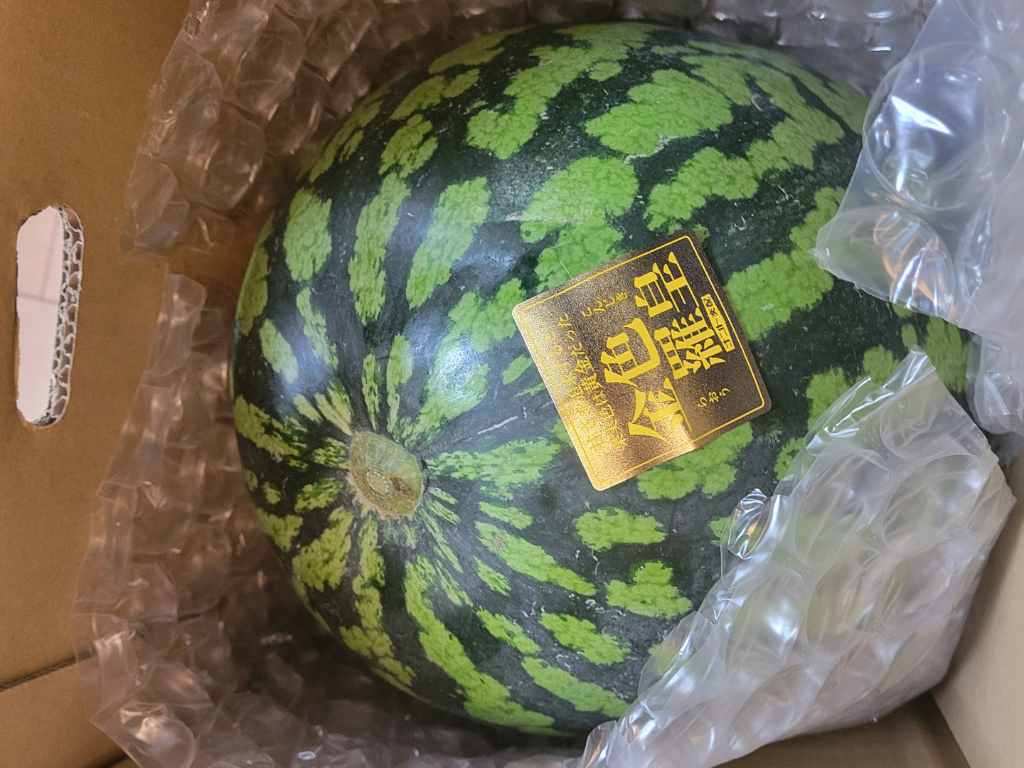 金色羅皇🍉甘さを追求すると果実色は黄金だった✨ 完売御礼