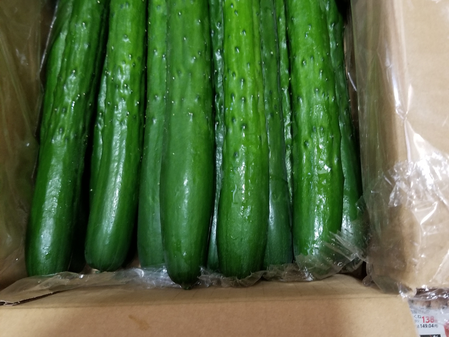 朝採り！信州産きゅうりA品2kg（箱重量込・正味1.8㎏）：長野県