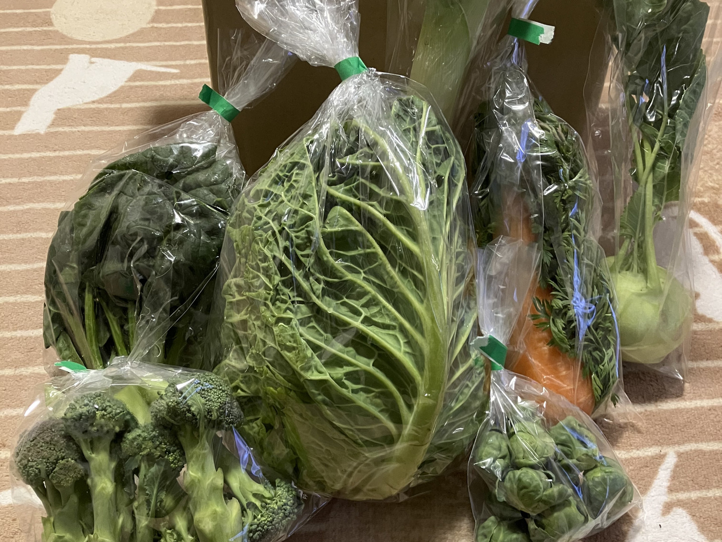 旬のお野菜おまかせセット(60サイズ)：茨城県産の野菜セット