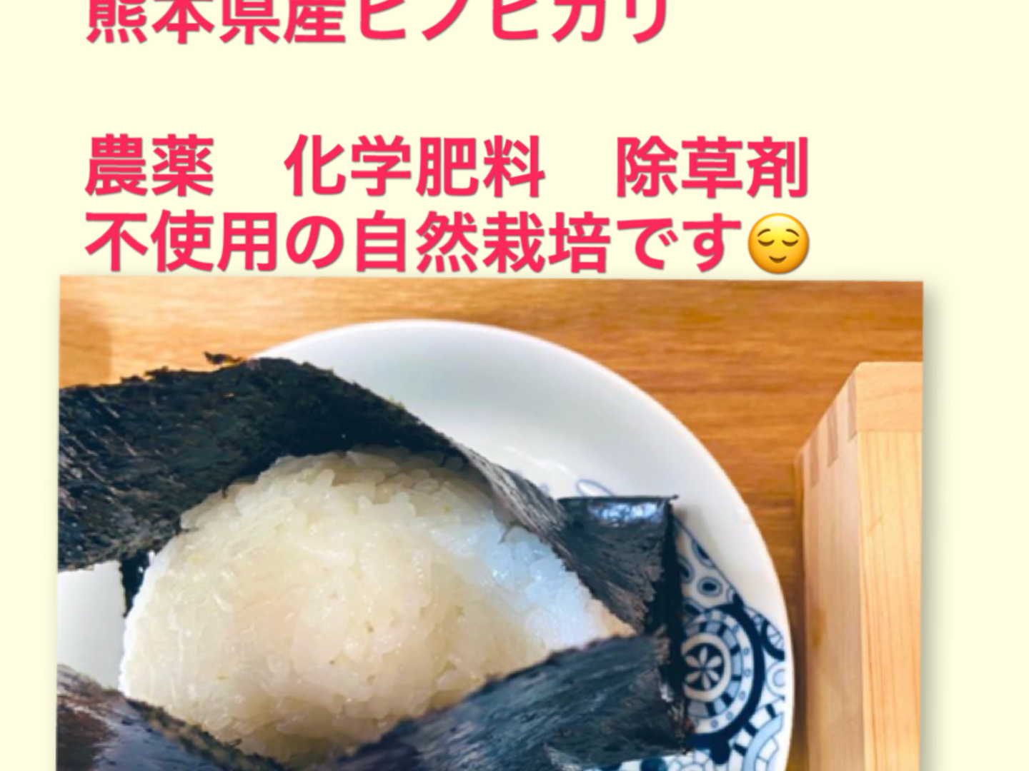 自然栽培米 熊本県産ヒノヒカリ新米(農薬 化学肥料 除草剤不使用