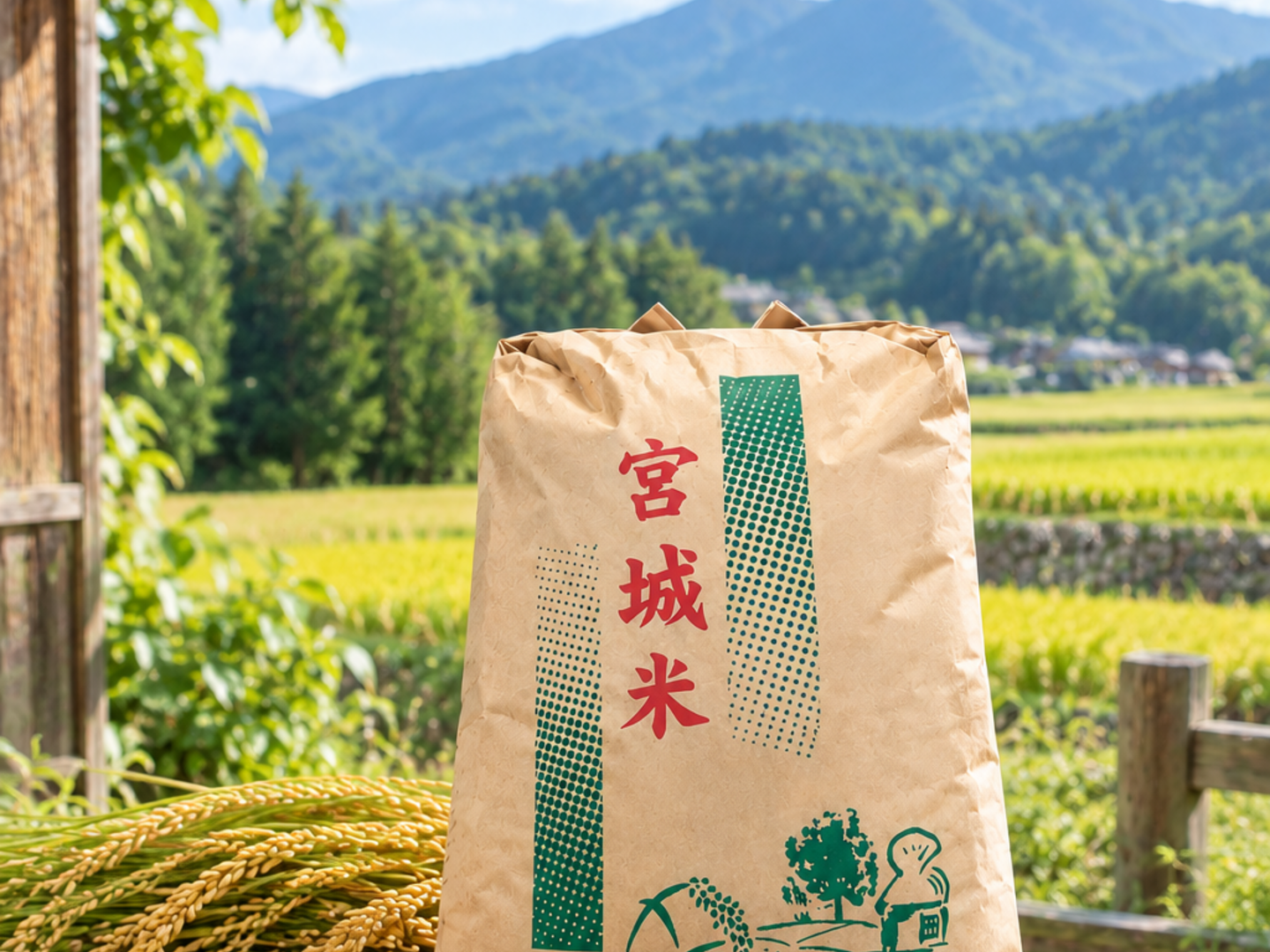 令和8年産 新米一等米！丸森町・棚田の雪解け水で育った「つや姫」玄米