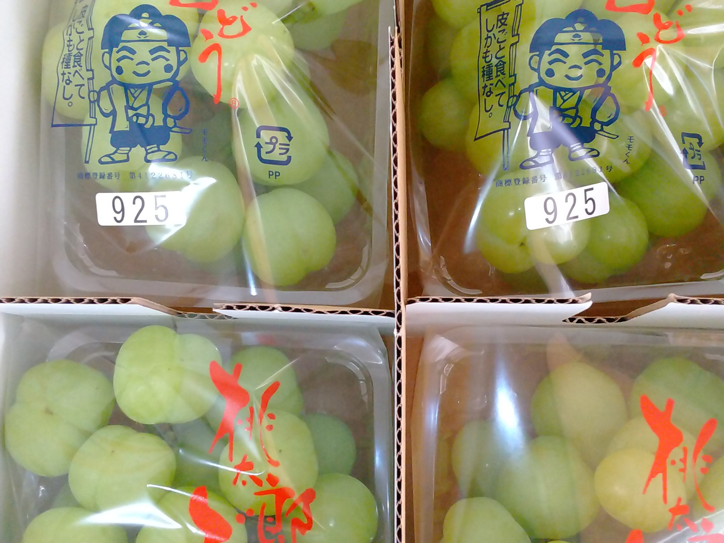 ごっちゃん　【送料無料　冷蔵】桃太郎ぶどう　約4kg1箱 ごっちゃん様専用 【送料無料 冷蔵】桃太郎ぶどう 約4kg1箱