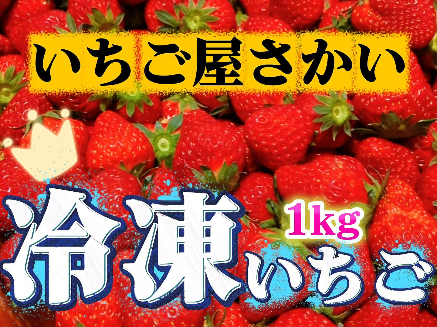 満足！贅沢【冷凍イチゴ】1kg：愛知県産の紅ほっぺ｜食べチョク