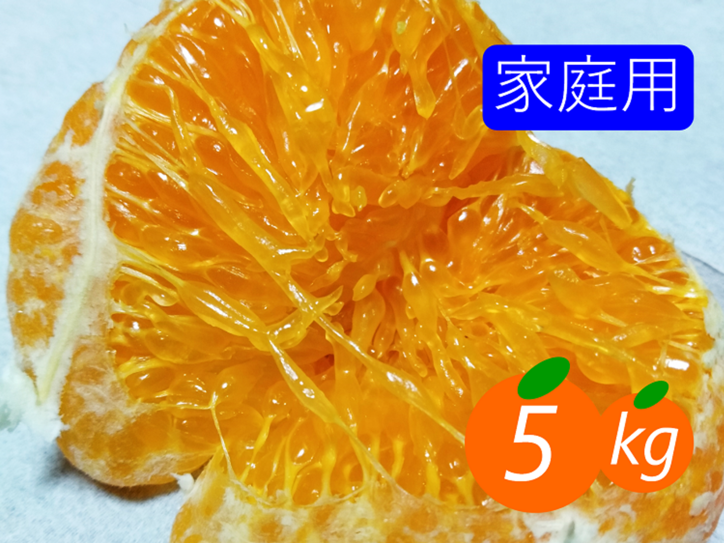 家庭用】甘平 5kg ギッシリ果肉のシャキシャキ食感♡愛媛限定