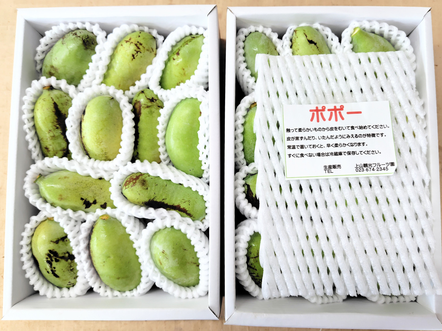 幻のポポー 約900g(11〜16個)：山形県産のその他果物｜食べチョク