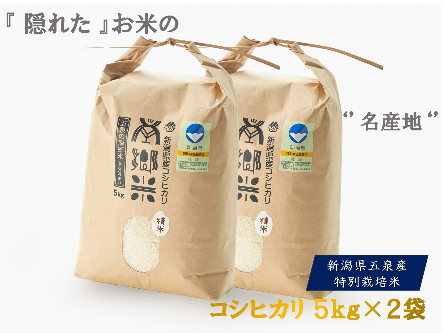 Amazon.co.jp: 新潟県産コシヒカリ (5㎏) 精米 令和6年産 お米の
