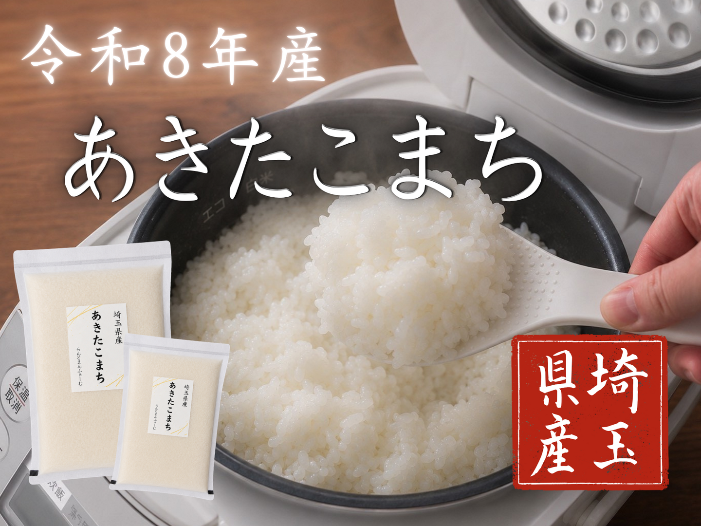 ちょっと訳有り 令和7年度 埼玉県産 ⭐あきたこまち⭐白米27キロ 送料無料 R8年産 新米】予約でお得に！『あきたこまち』 (精米9kg)4.5kg×2袋