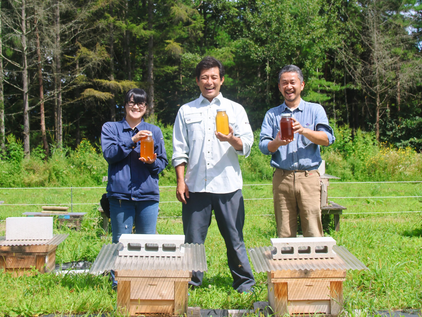 ギフト用】群馬県産生はちみつ 味くらべ3種セット 30g×3個