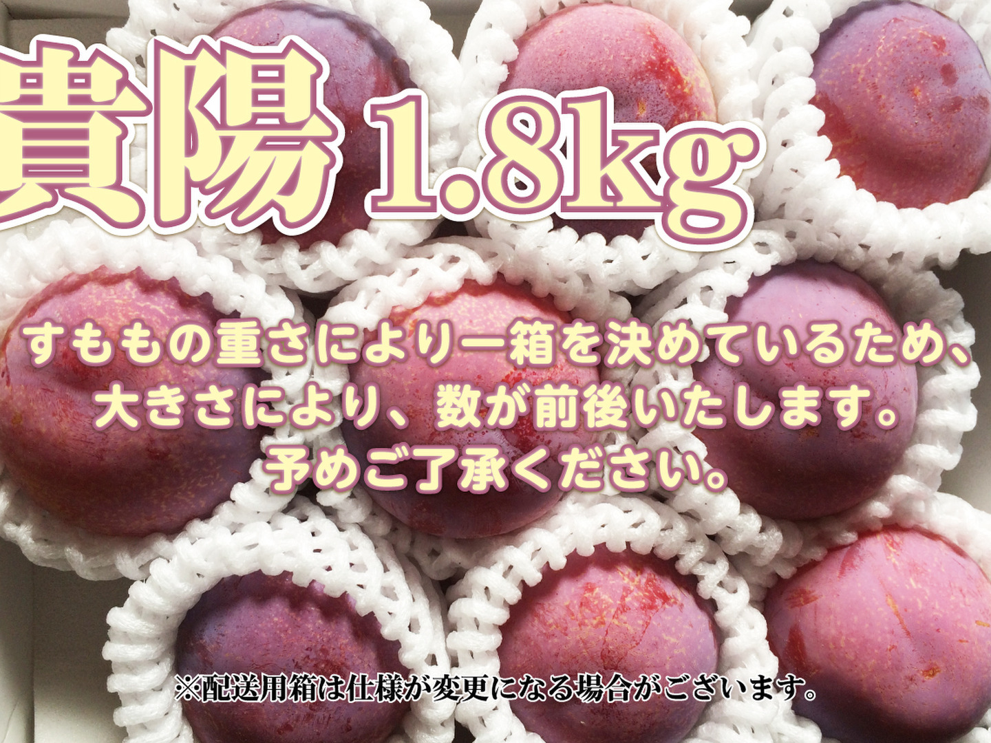7月収穫・1箱約1.8kg10玉前後】別格のすももは南アルプスに