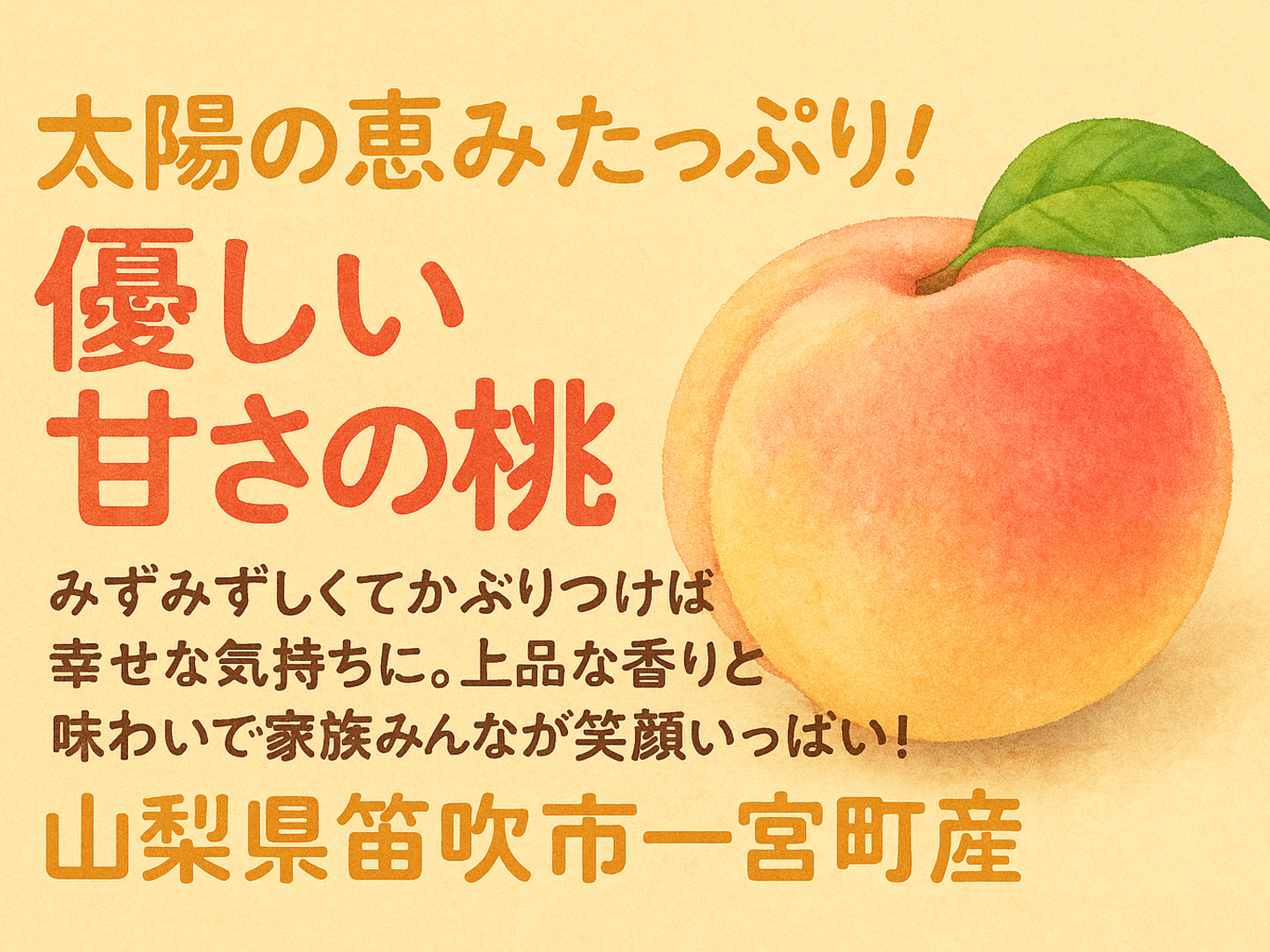 ❗️マロン❗️山梨県産　桃　　日川白鳳￼5〜6玉　夢桃香5〜7 2箱 山梨県の日川白鳳で産地直送の商品｜食べチョク｜産地直送(産直