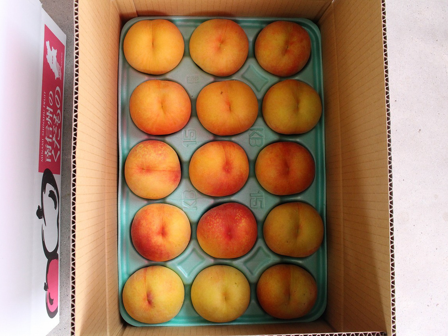 もも　バラ売り 桃黄金桃15玉 贈答用：長野県産の黄桃｜食べチョク｜産地直送