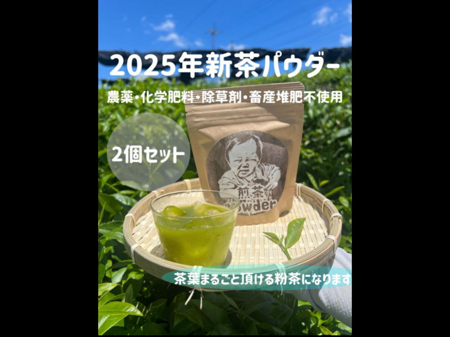 2025年新茶＊【溶かすだけ簡単パウダータイプ】最高の緑茶感