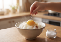 究極の塩・卵かけご飯
