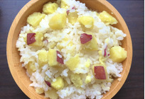 ホクホク！さつまいもご飯