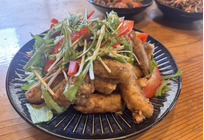 メギスの唐揚げ〜エスニック風味〜