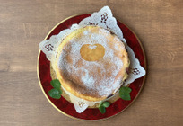 ミニトマト入りチーズケーキ