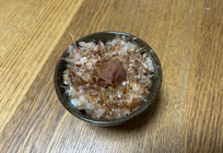 梅かつおご飯