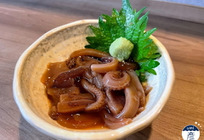 簡単アレンジ！白イカ沖漬けのわさび添え