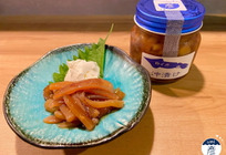 簡単アレンジ！白イカ沖漬けとクリームチーズ