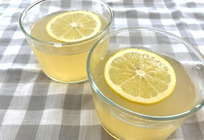 ぷるぷるレモンゼリー