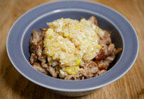 だいじょ豚の旨みを楽しむ 塩ネギだれ