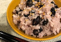 本場「丹波黒」でつくる、おいしくて贅沢な”黒大豆ごはん”