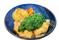 モロチキ丼