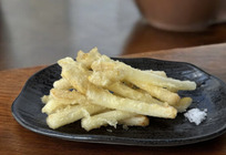 ピーナッツスプラウトの天ぷら