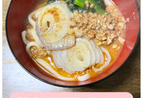 【香ばし甘い】焼き新玉ねぎの濃厚坦々うどん