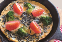 ひじきのスパニッシュ風オムレツ