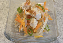 さっぱりヘルシーな梅ナムル