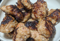 青森シャモロックのつくね焼き