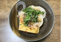 主役はシャキ甘！「新玉ねぎと厚揚げのさっぱりおろしポン酢」