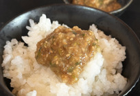 簡単！蜂蜜と味噌ネギのご飯のお供
