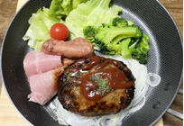 【農家直伝】甘み溢れる！新玉ねぎたっぷりのシャキふわハンバーグ