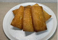桃のフィナンシェ