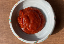ミニトマトの手作りケチャップ