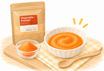 【離乳食におすすめ】やさしい甘み！にんじん＆りんご