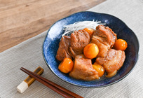 金柑と豚バラ肉の角煮 作り方