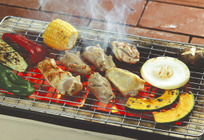 噛むほど旨い！青森シャモロックの素焼き風焼肉