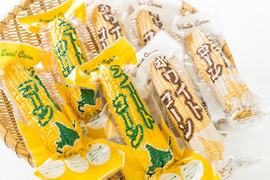 【残り僅か！！！】ボリューム満点！北海道産ピュアホワイト・ゴールドラッシュ食べ比べセット（7本入）