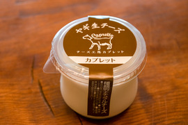 【信州産】やぎさんのミルクで作る生チーズ、フロマージュフレ