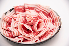 家族での鍋料理に！猪肉ファミリースライスセット1000g（モモ・バラ各500g）長崎県産天然イノシシ肉
