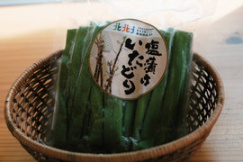 【お試し便】シャキシャキ山菜　高知県産 冷凍塩漬けイタドリ（250gパック）