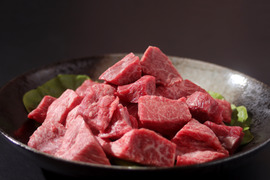 若狭牛 旨味濃縮 赤身サイコロステーキ 250g×2パック