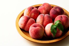 6月末～７月上【糖度15度以上保証】「日川白鳳桃」まるでスイーツ 1.8kg  7-9玉前後