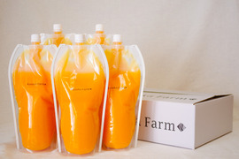 【父の日ギフト】日下みかんストレートジュース　パウチ1000ml×5本(化粧箱入)