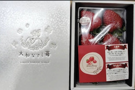 大和なでし苺　古都華　6粒入り　特大　いちご　300g 奈良県　橋本農園　イチゴ
