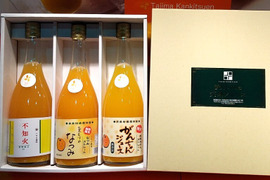 【3種の柑橘飲み比べセット】　なつみ・不知火・がんちゃんの完熟贅沢絞りジュース720㎖ 3本セット